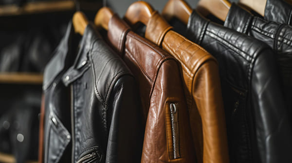 Leather garments