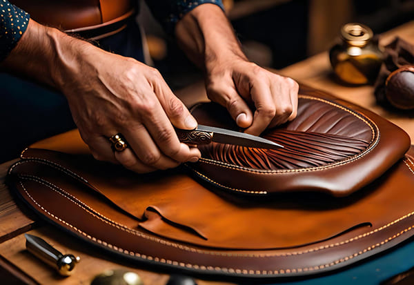 Leather trading