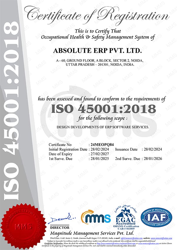 ISO 45001:2018